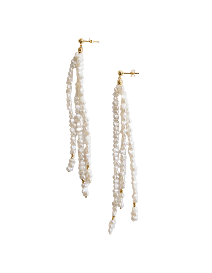 Cascade Pearl Earrings