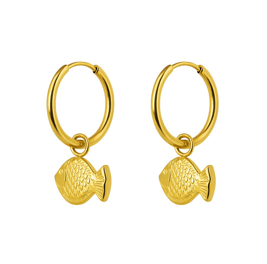 Soleil Fish Earrings