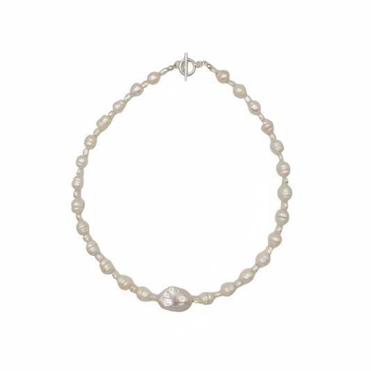 Mari Baroque Pearl Necklace