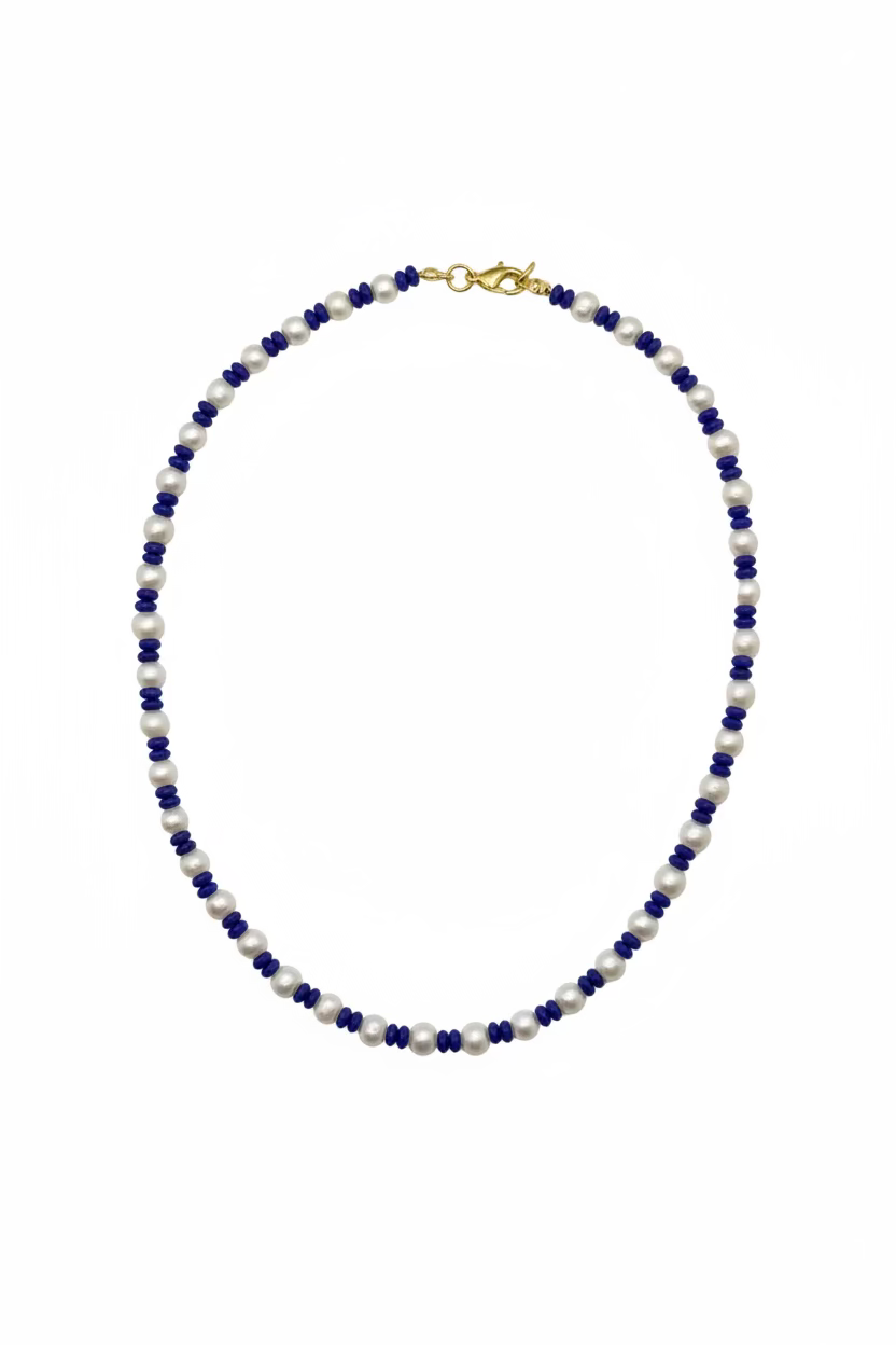 Rive Lapis Necklace